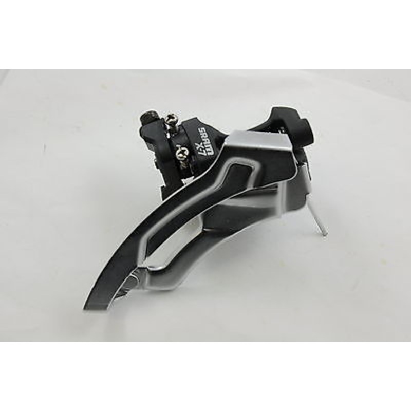 SRAM X7 DUAL PULL BIKE GEAR MECH DERAILLEUR 34.9mm 9 SPEED COMPATIBLE FRONT MECH