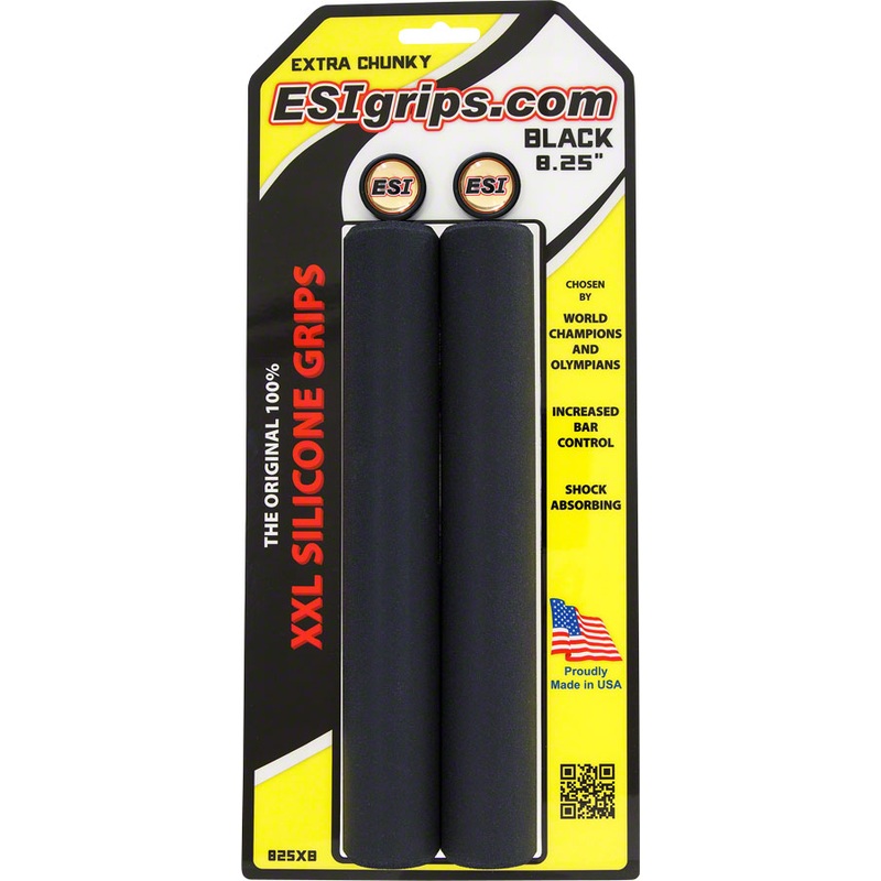 ESI XXL Extra Chunky Grips – Black