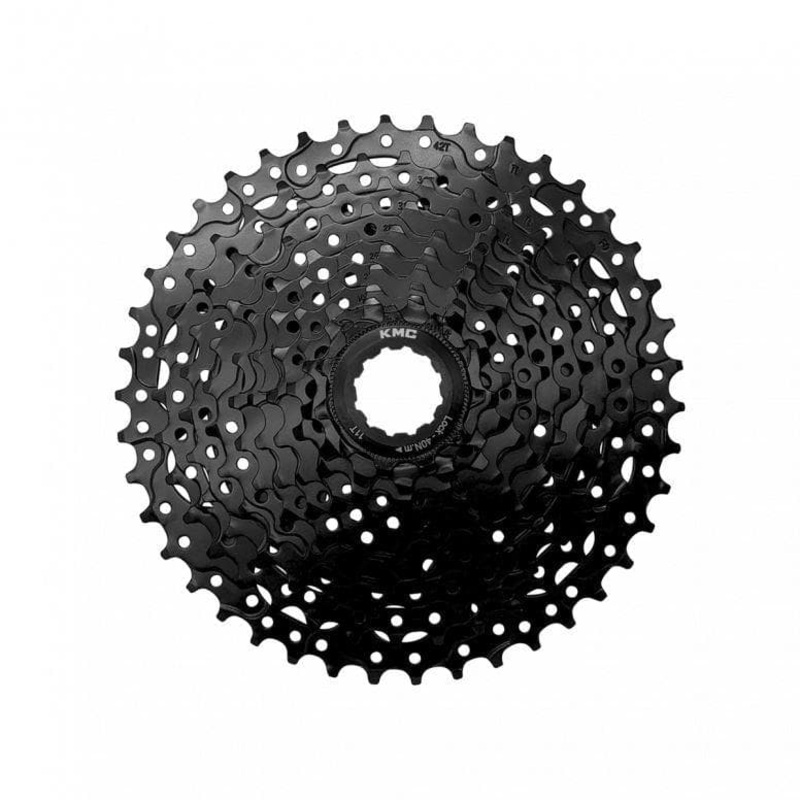 KMC Cassette 10sp 11/42T – Black – 10sp