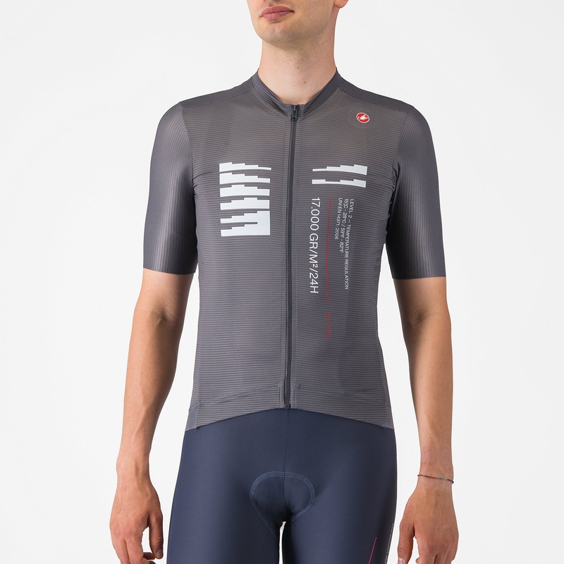 Maglia Castelli Espresso R-A/D – Grigio