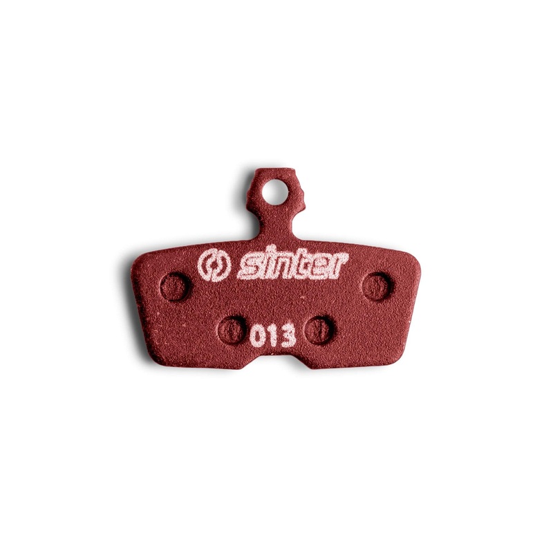Sinter Disc Brake Pads – 013 Avid Sram S514 – Box Of 25 Pairs Workshop Pack: Red