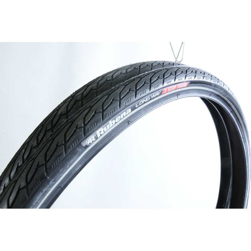 PAIR RUBENA FLASH V66 STOP THORN PUNCTURE TYRES 622 – 47 28 x 1.75 3mm LINING
