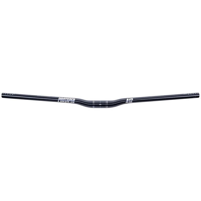 ProTaper A12 Handlebar – 810mm 12mm Rise 31.8mm Aluminum Polish Black