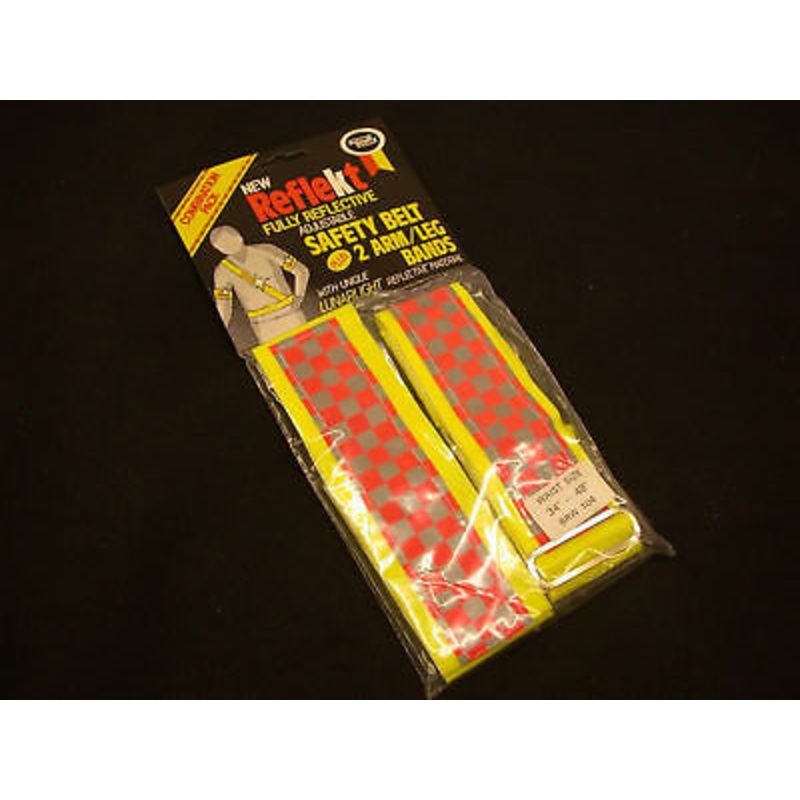 REFLECTIVE BELT & ARM-LEG BAND STURMEY ARCHER CHOPPER ERA WINTER SAFETY 34-48