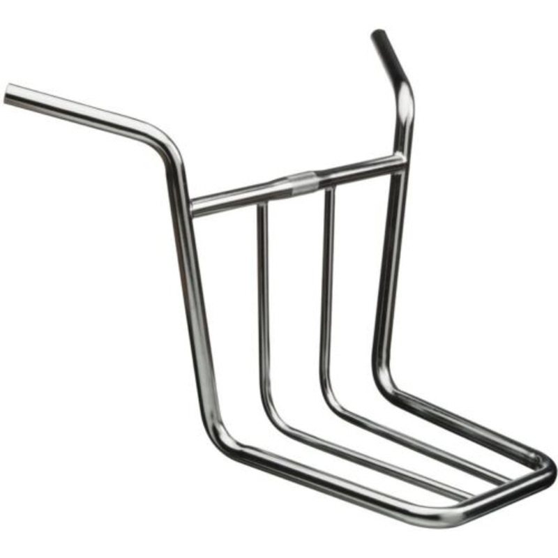 Cordo Front Chrome Carrier Heavy Duty Front Rack With Built In HandleBars