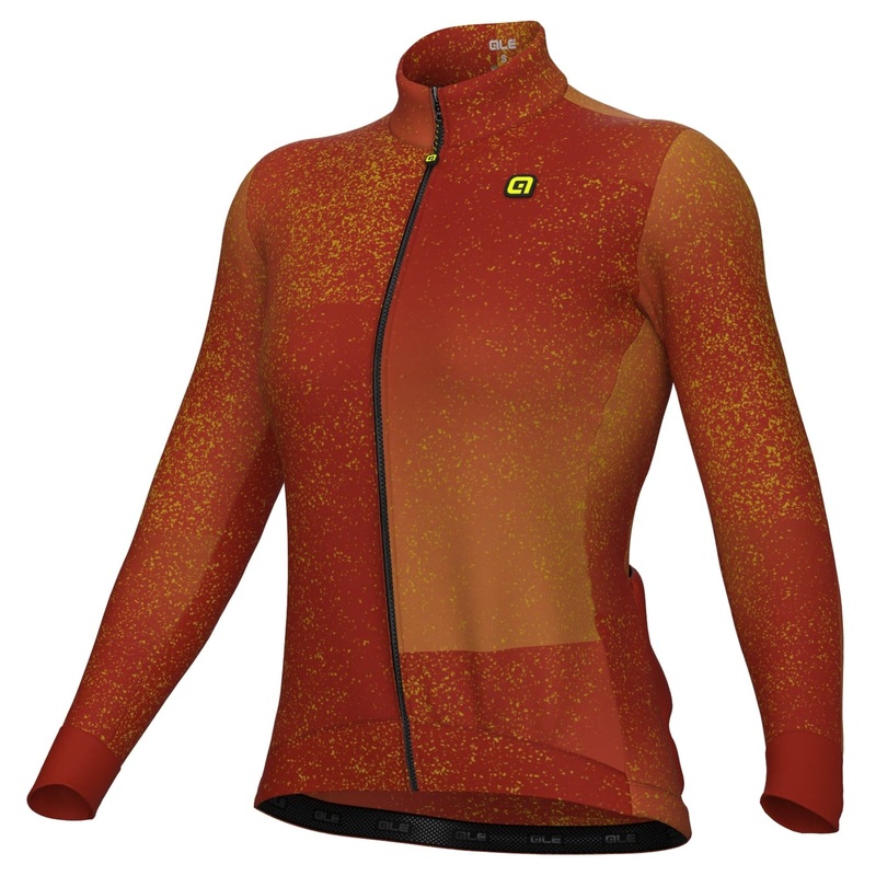 Maglia maniche lunghe donna Ale PR-E Stellar – Rosso
