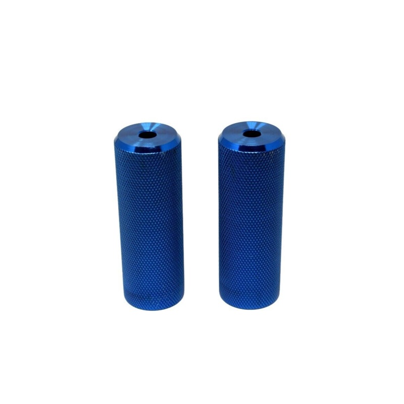 Wellgo Freestyler Bike Trick Nuts Stunt Pegs 3/8 10mm – Blue