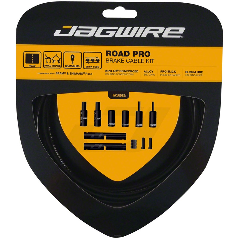 Jagwire Pro Brake Cable Kit Road SRAM/Shimano Black