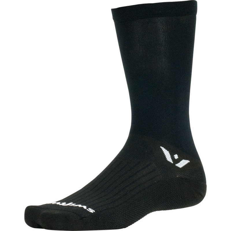 Swiftwick Aspire Crew Socks – 7 Black X-Large