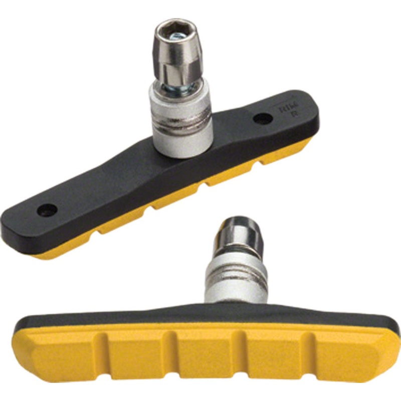 Jagwire Mountain Sport Brake Pads Threaded Post Yellow
