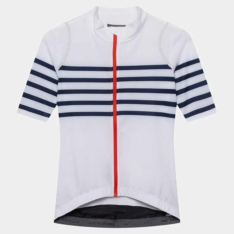 Maglia donna Cafe du Cycliste Mona – Bianco
