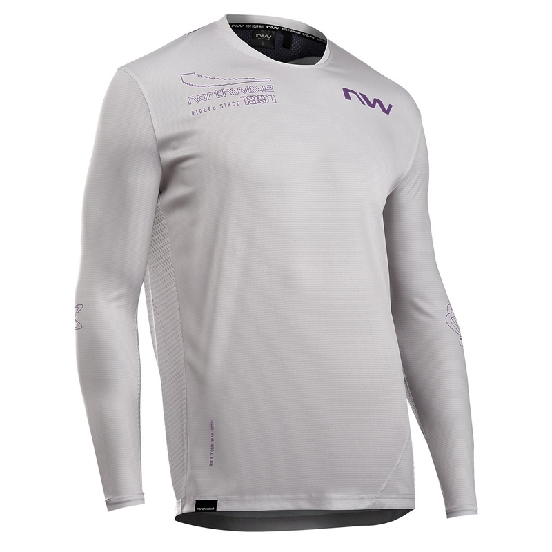 Maglia maniche lunghe Northwave Edge 2 – Grigio chiaro