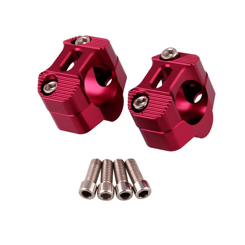 Motorcycle Accessories CNC PRO Taper Handlebar Rising Clamp Kit Scooter Dirt Bike Motorcycle Spare Parts Handlebar Clamp Riser