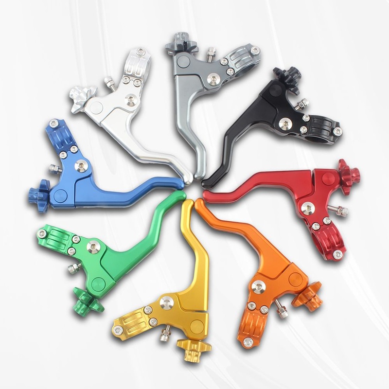 Motorcycle Brake Levers Adjustable Clutch Levers Handle CNC for Ktm Kawasaki Hon Da YAMAHA Suzuki Gy6 Scooter Universal Dirt Bike