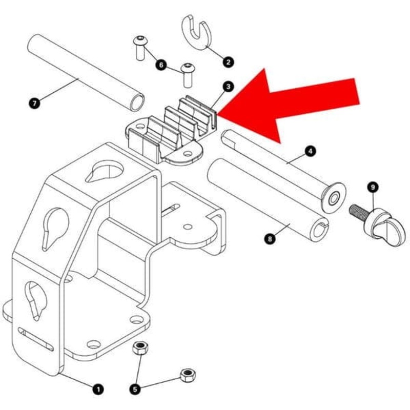 Park Tool Axle Clip – WH-1