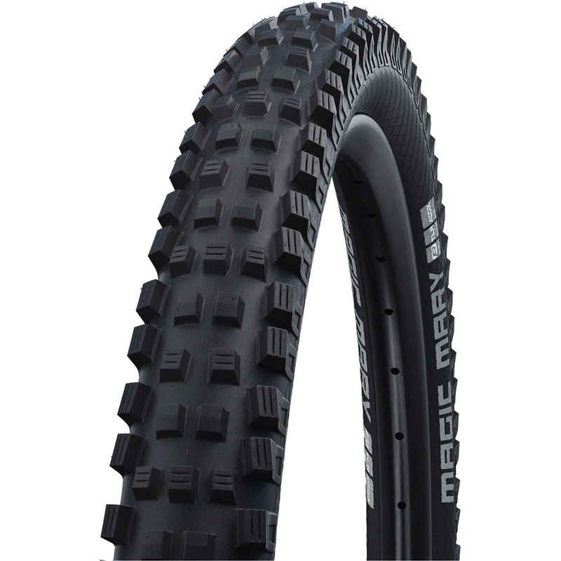 Schwalbe Magic Mary Tire – 29 x 2.25 Tubeless Folding BLK Evolution Line Addix Soft Super Trail