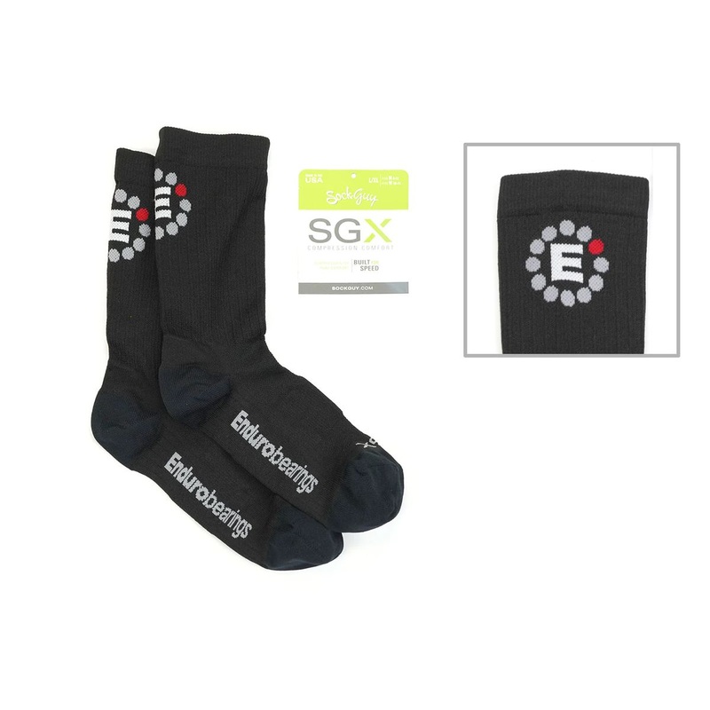 Enduro Cycling Socks|Enduro Socks Unisex Medium Length Black L/XL|Enduro Socks Unisex Medium Length Black S/M