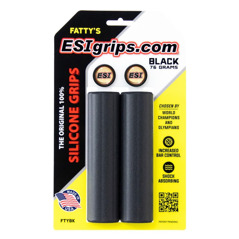 ESI Fatty’s Grips|ESI Grips MTB Fatty’s 35mm Black