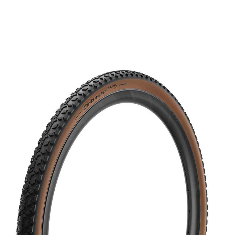 Pirelli Cinturato Gravel M Tire – 650b x 45 Tubeless Folding Classic Tan