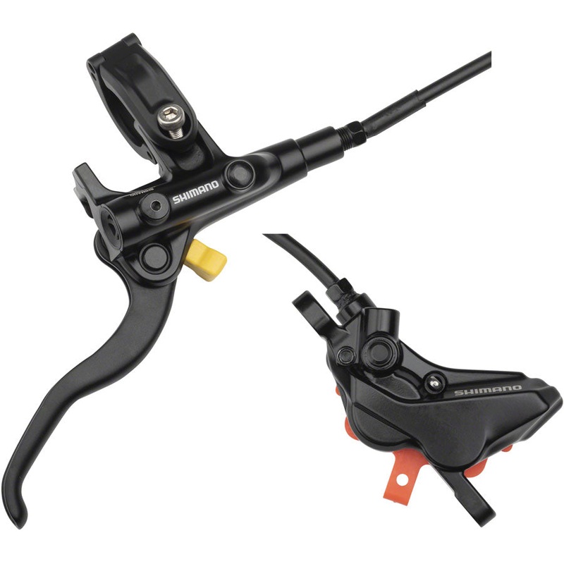 Shimano Deore BL-M4100/BR-MT420 Disc Brake Lever – Rear Hydraulic Resin Pads Gray