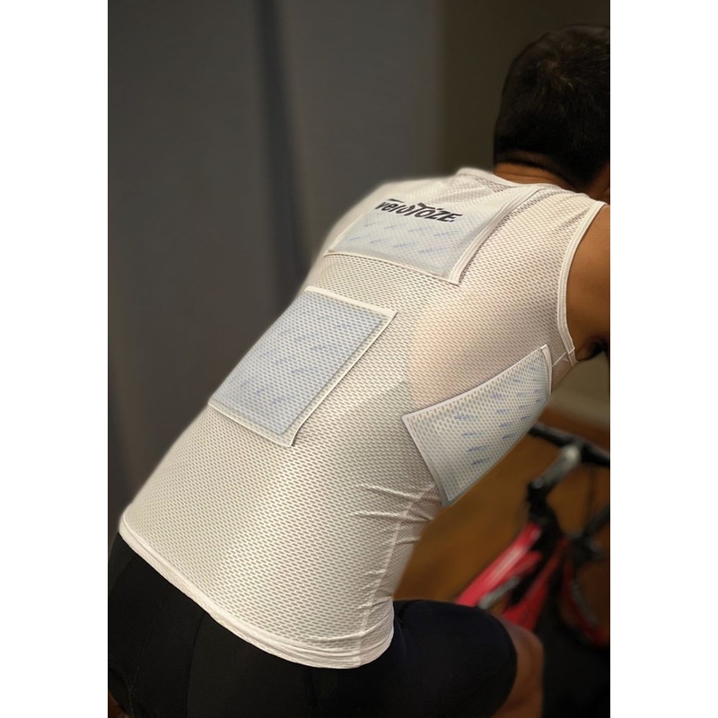VeloToze Cooling Vest|VeloToze Cooling Vest – Men’s White – Large|- Men’s White – Medium|- Men’s White – X-Large