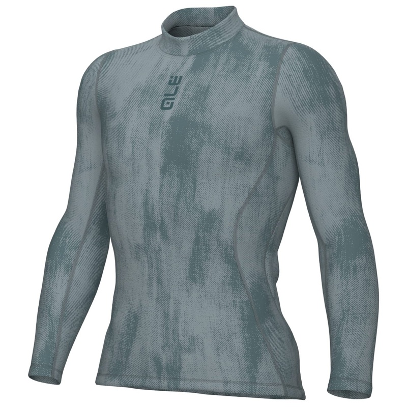 Maglia intima maniche lunghe Ale Knitted – Blu