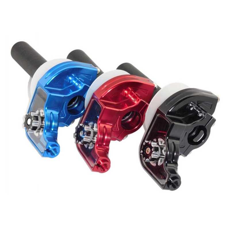 Motorcycle Parts CNC Aluminium Anodized Universal Dirt Bike Throttle