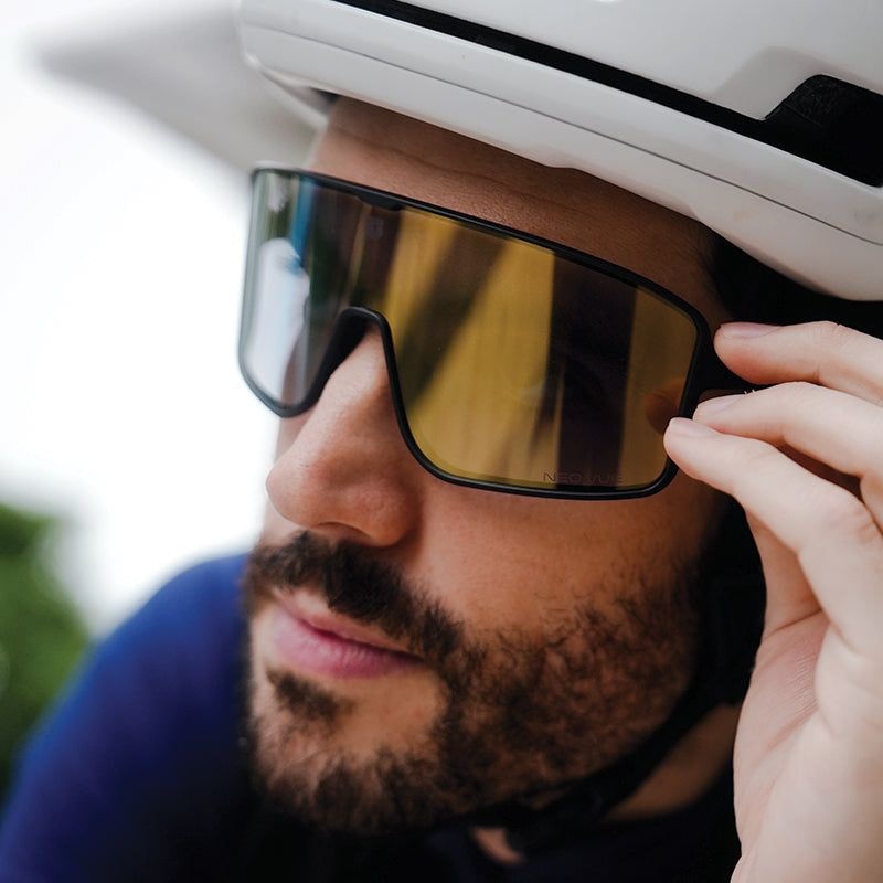 ULAC Neo Vue OTAKU Eyewear|ULAC Eyewear Neo Vue OTAKU Jet Black / Champion Gold Photochromic|ULAC Eyewear Neo Vue OTAKU Off White / Boost Blue Photochromic|ULAC Eyewear Neo Vue OTAKU Off White / Rally Red Photochromic