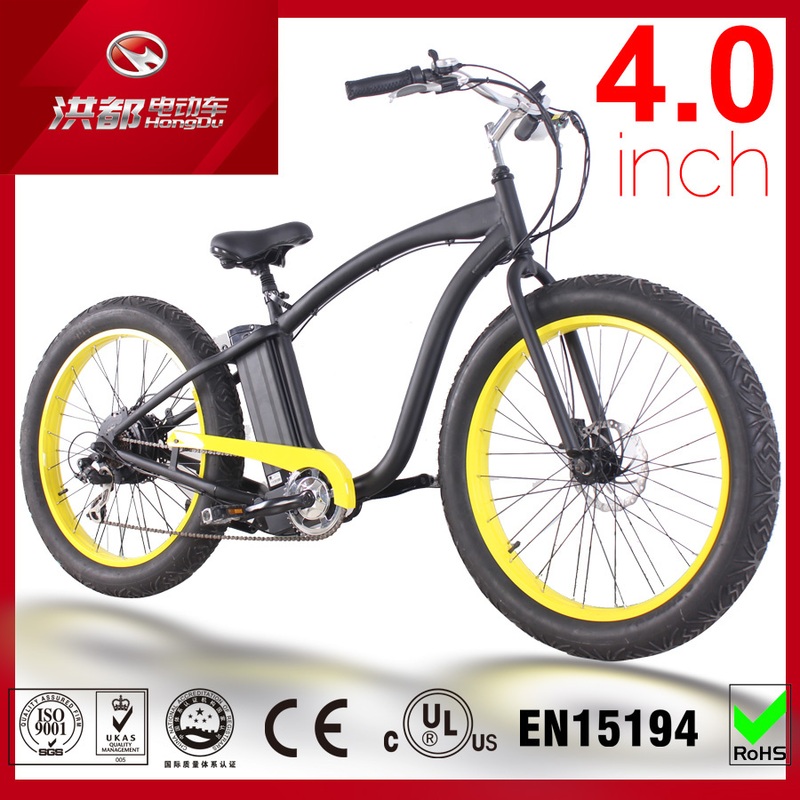 Cheap Electric Fat Tire Bike 500W 48V