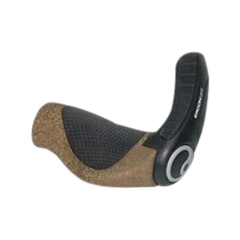 Ergon GP3 BioKork Grips (Black/Tan) (Rohloff/Nexus) (L)