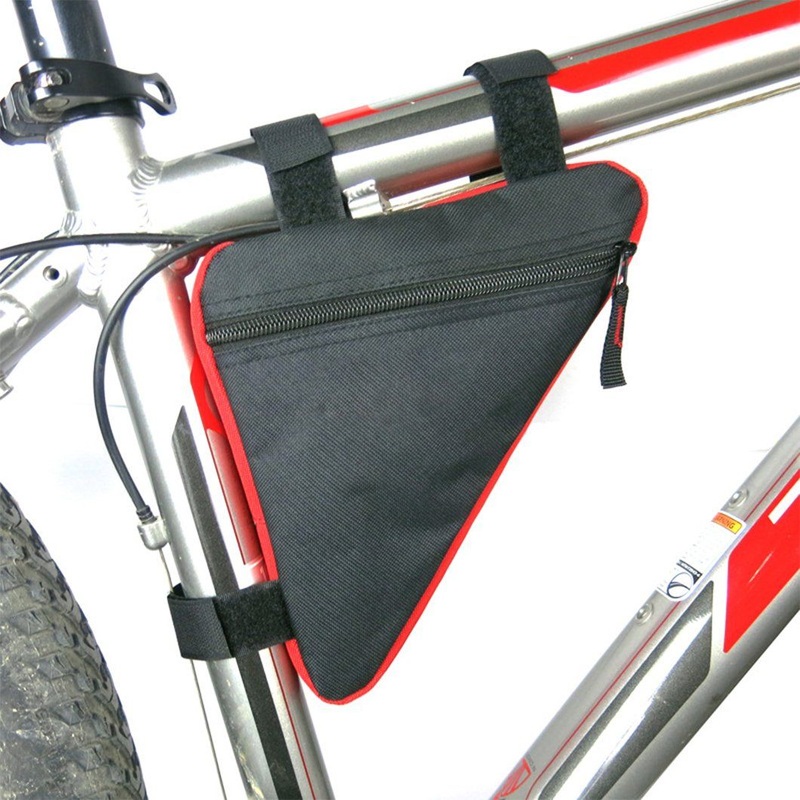 Multi-Functional Bicycle Sport Pouch Small Bike Frame Waterproof Triangle Pouch Storage Bag