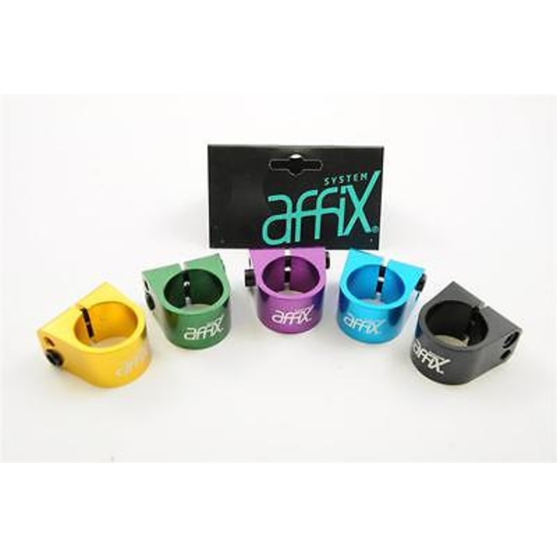 AFFIX 28.6mm MOUNTAIN BIKE 2 BOLT STEM CLAMP FOR AFFIX MTB CLIVUS STEMS