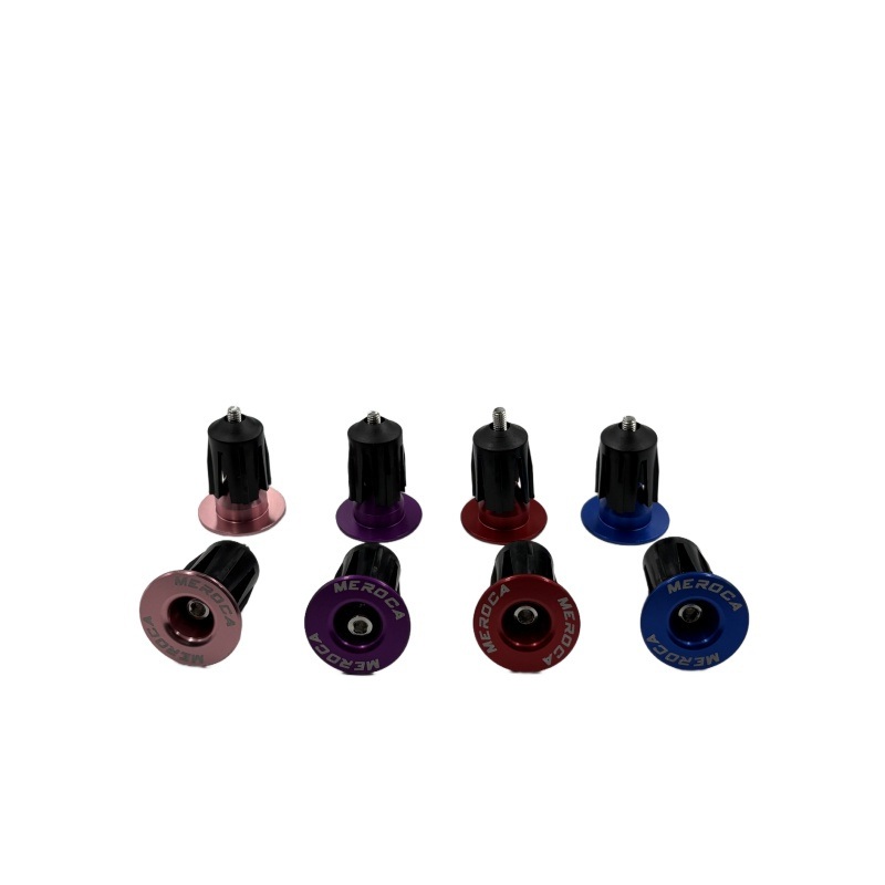 CNC Billet Aluminum Handlebar End Plugs – Protective Balance Weights for Bicycle