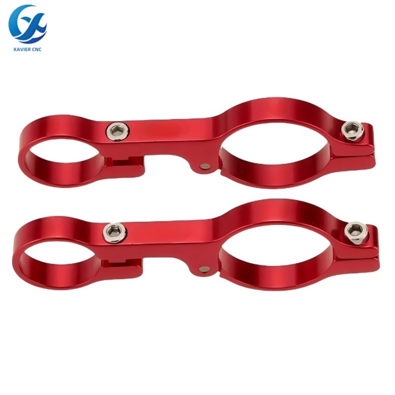 CNC Machining Bicycle Accessories Customized Anodized Aluminum Handlebar Extension Bracket