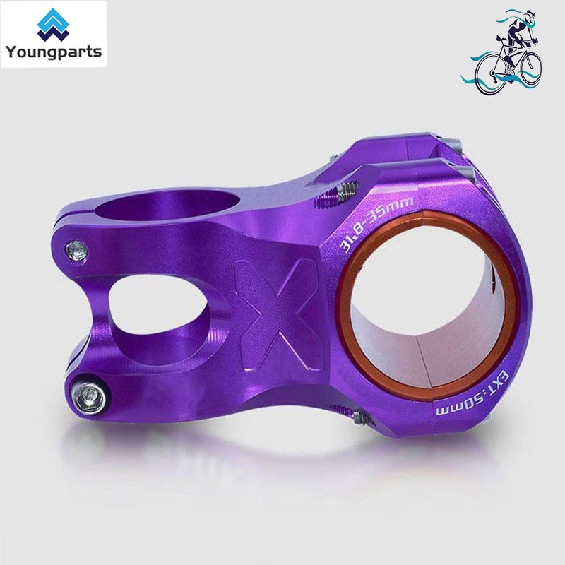 High Quality Color Customized Aluminum Alloy Cycle Stem Extension Riding Bike Stem Mountain Road City Bike Parts Bicycle Stem