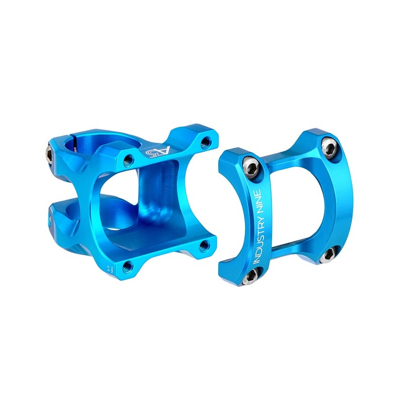Industry Nine A35 Stem – 40mm 35 Clamp +/-8 1 1/8 Aluminum Turquoise
