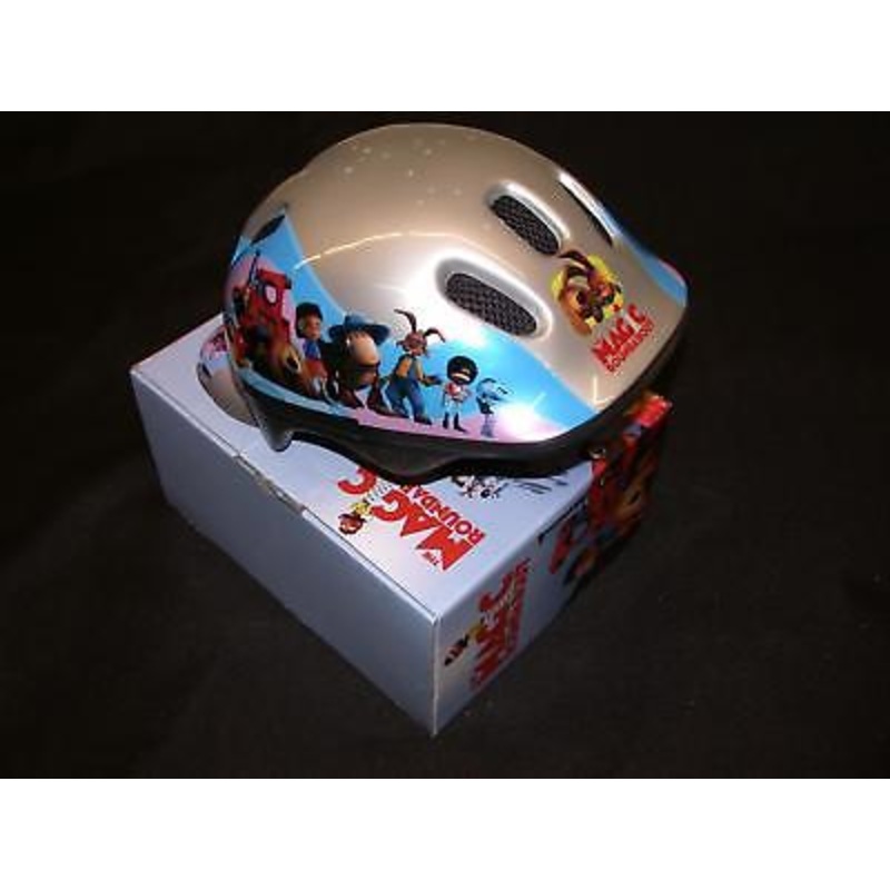 MAGIC ROUNDABOUT CHILDRENS CYCLE,SCOOTER MULTI SPORT HELMET 48-54CM DISCOUNT