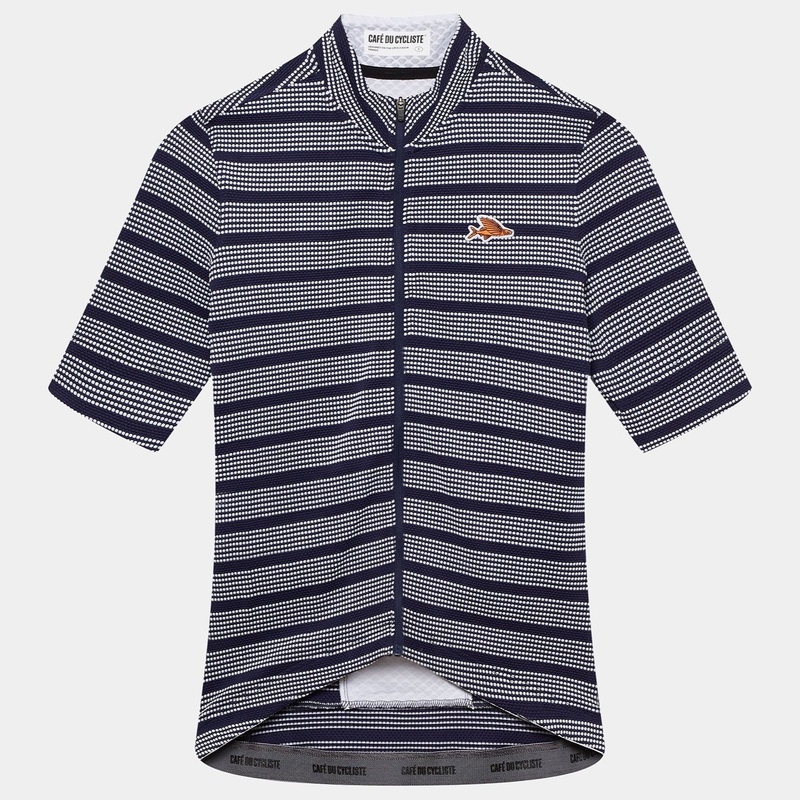 Maglia donna Cafe du Cycliste Francine – Blu