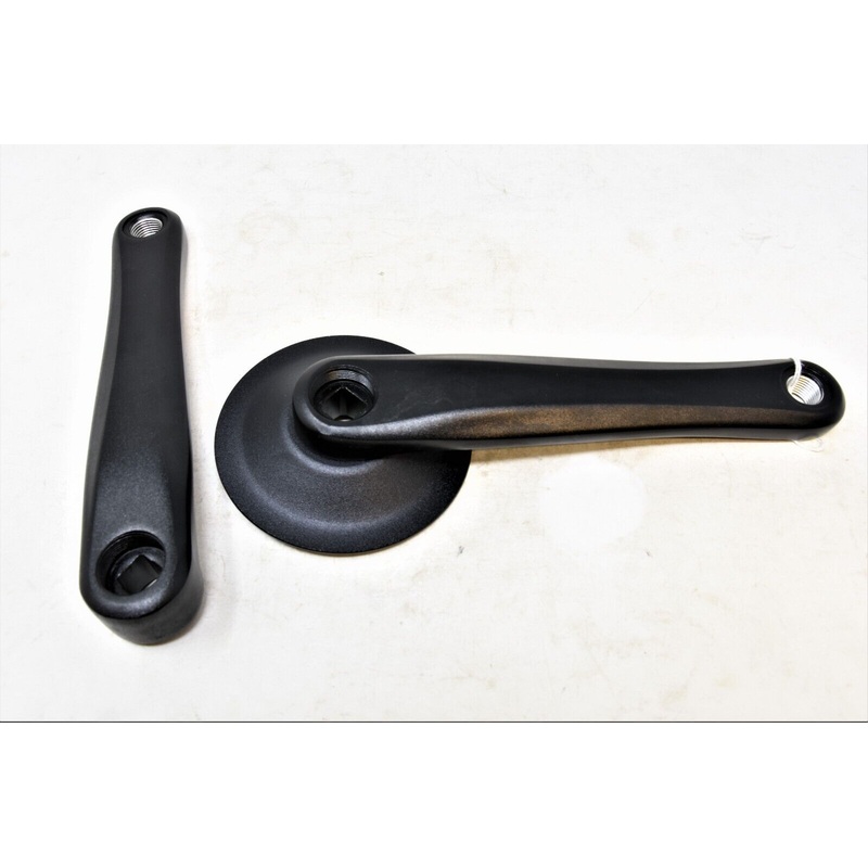 Pair Bafang BBS-01 8 Fun E-bike Chainset Alloy L & R Crank Arms 170mm & Cover