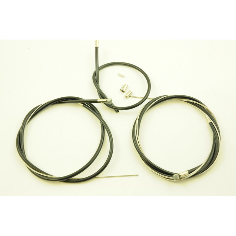 RALEIGH CHOPPER MK 3 MARK 111 FRONT AND REAR BRAKE CABLE SET NEW READY TO FIT
