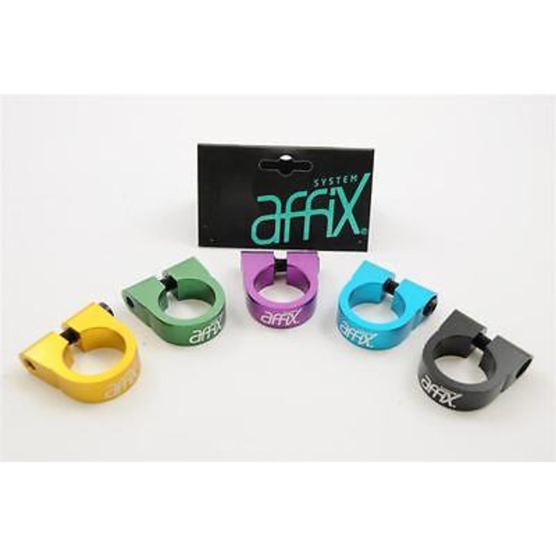 AFFIX BMX 28.6mm STEM CLAMP FOR AFFIX 4 BOLT STEMS ALL COLS 50% OFF RRP
