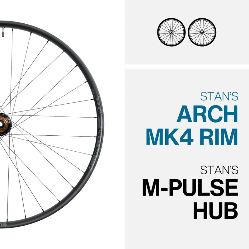 ARCH MK4 ON M-PULSE – 29 WHEELSET