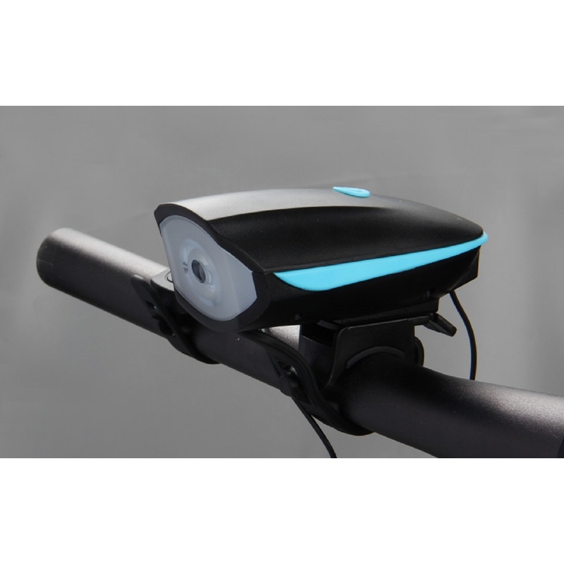 Bicycle Lamp Car Headlights Charging Night Riding Flashlight Live Horn Esg16725