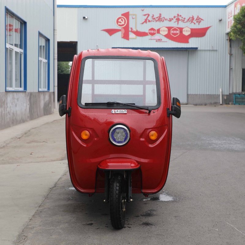 Compact 3100*1180*1370mm Overall Size Foldable Electric Cargo Tricycle for Emergency Response Networks Electric Tricycle