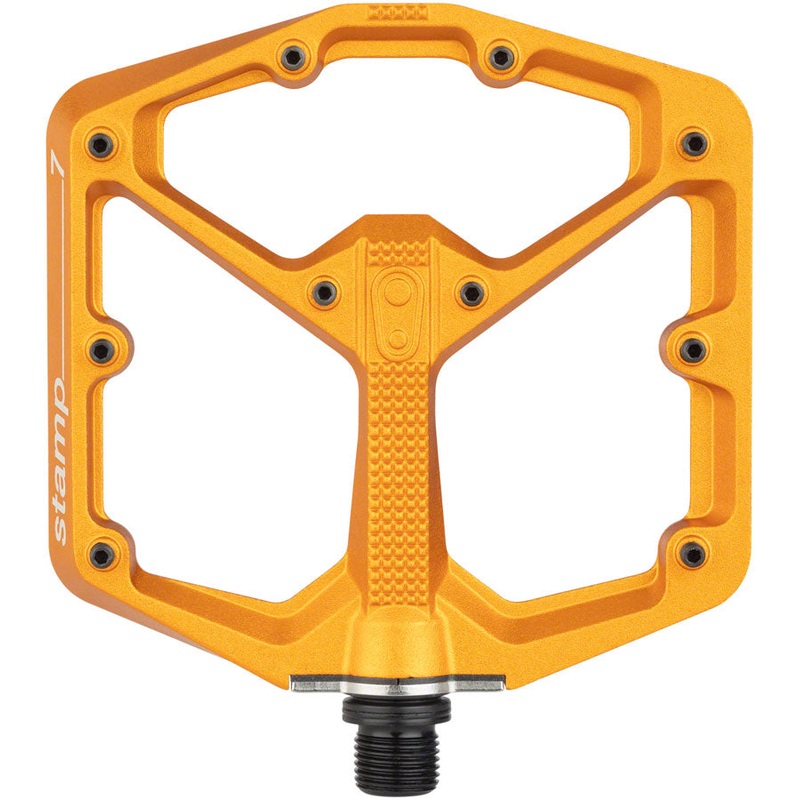 Crankbrothers Stamp 7 Pedals – Platform Aluminum 9/16 Orange Large