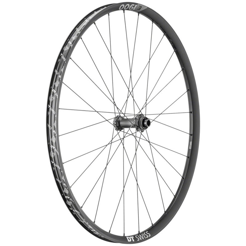 DT Swiss E 1900 Spline 30 Front Wheel – 27.5 15 x 110mm Center-Lock Black