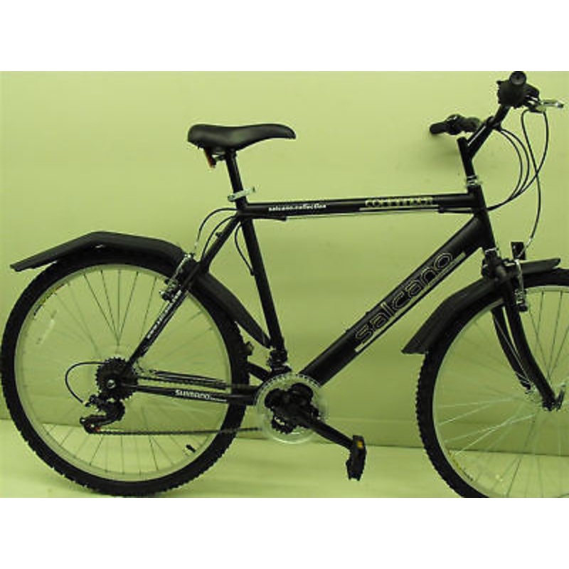 MOUNTAIN BIKE EASY FIT WIDE MUDGUARD SET IN BLACK VERY LOW PRICE QUICK FIT NOS