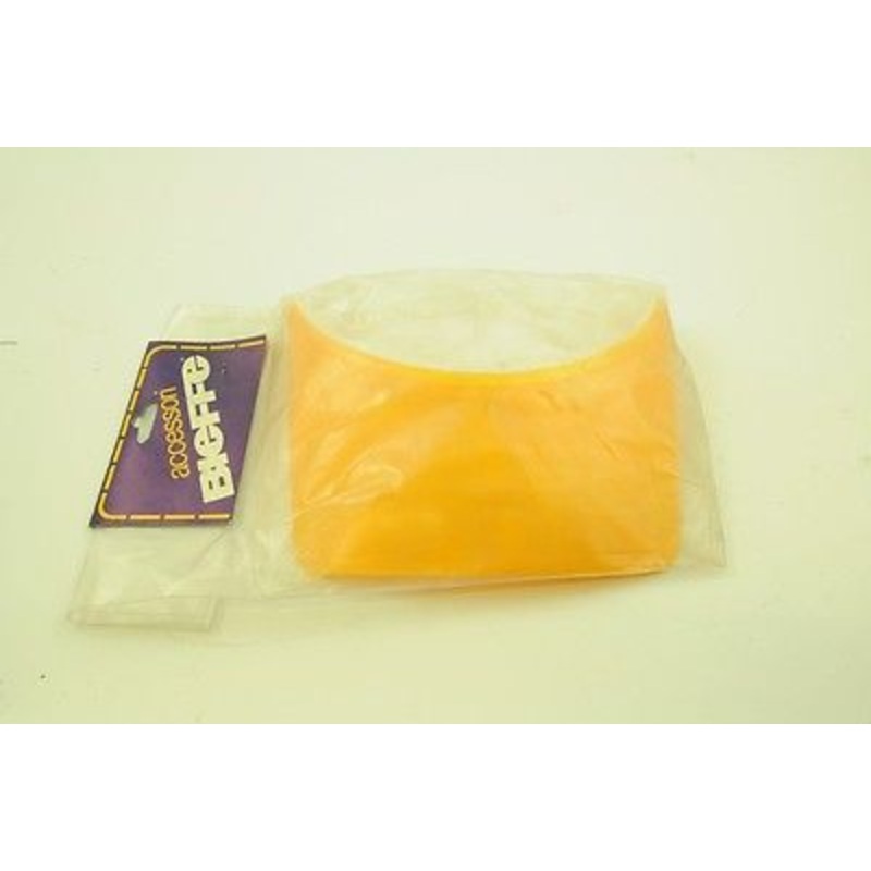 OLD SCHOOL BMX 80`s MADE BIEFFE HELMET SHIELD VISOR GUARD NEW OLD STOCK YELLOW