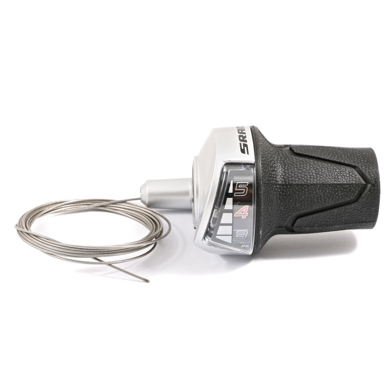 SRAM P5 GRIPSHIFT 5-SPEED RIGHTHAND TWIST GRIP FOR REAR INTERNAL GEAR WK37 NOS