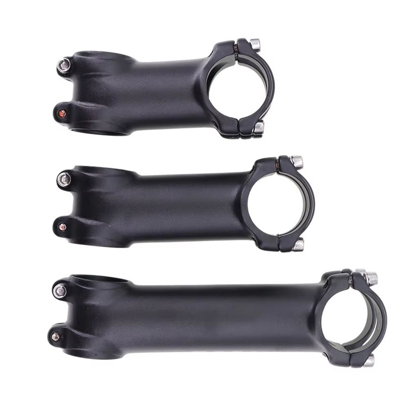 Bike Stem Ultralight 7 Degree No Logo Logoless Black Bicycle Aluminum Stem for MTB Bike